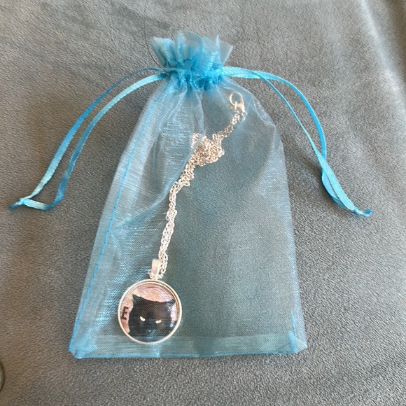 Black Cat Necklace Charm - Picture 8 of 8